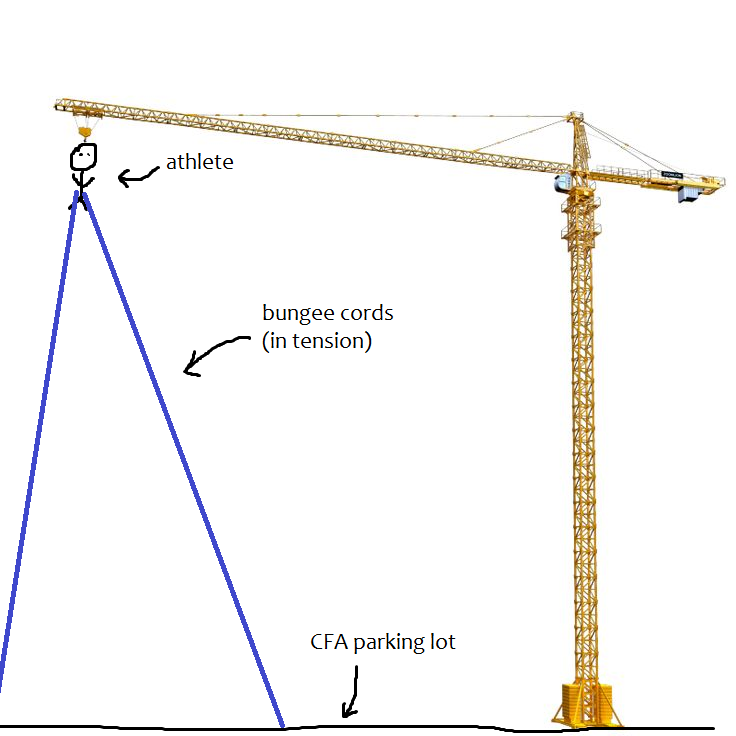 diagram of inverse bungee jumping